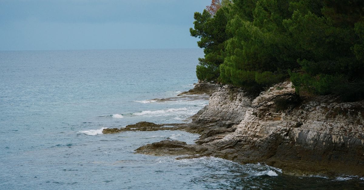 Rocky coast and sea at Cape Kamenjak